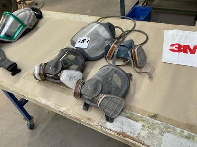 Immagine panoramica di safety mask (4x)